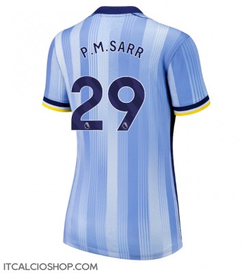 Tottenham Hotspur Pape Matar Sarr #29 Seconda Maglia Femmina 2024-25 Manica Corta